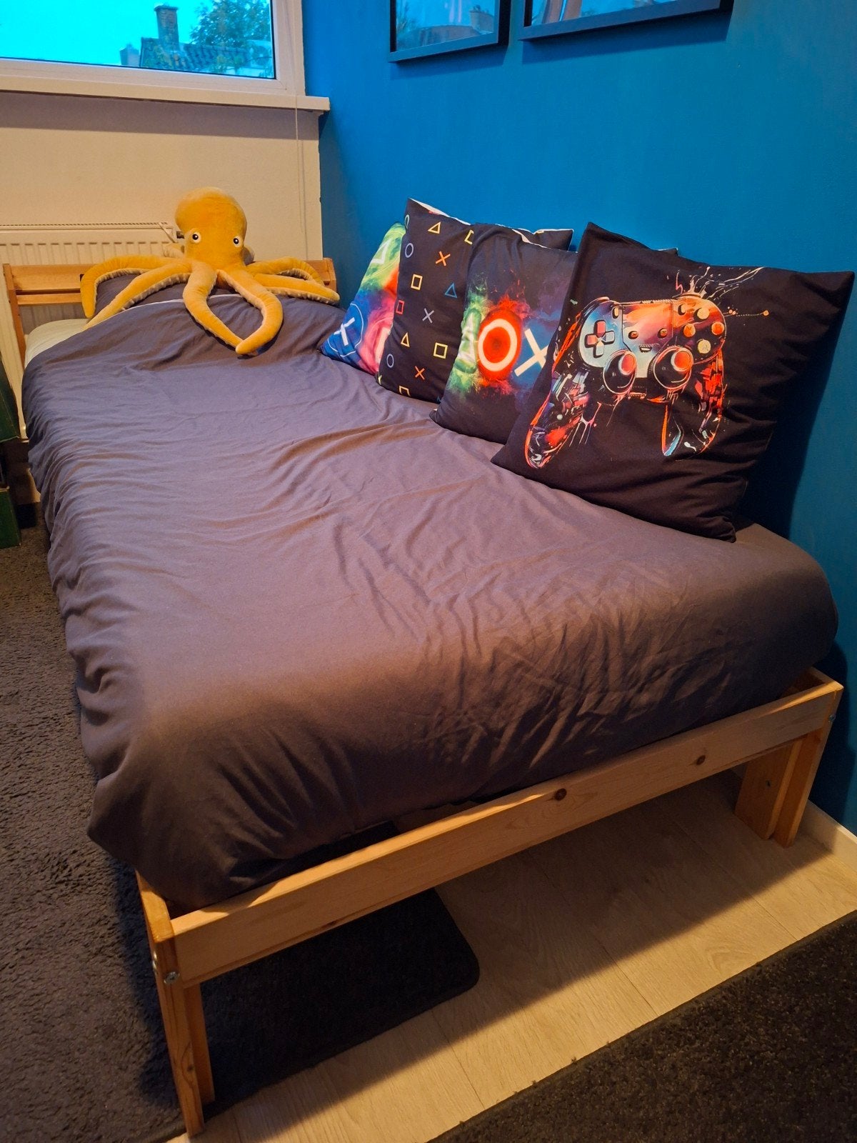 bed 90x200, Ophalen, Eenpersoons, 90 cm