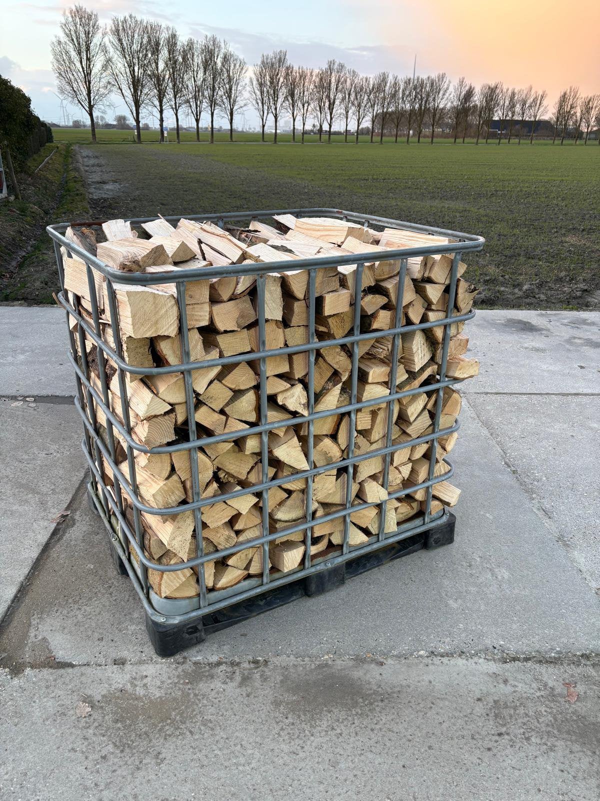Haardhout Essen, Tuin en Terras, 6 m³ of meer, Ophalen, Essenhout, Blokken