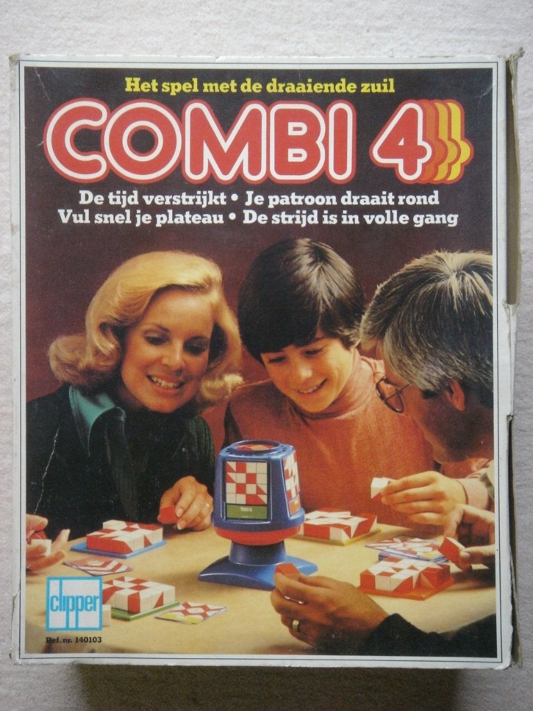 LEUK: Combi 4 - Het spel met de draaiende zuil - RETRO spel, Hobby en Vrije tijd, Gezelschapsspellen | Bordspellen, Een of twee spelers