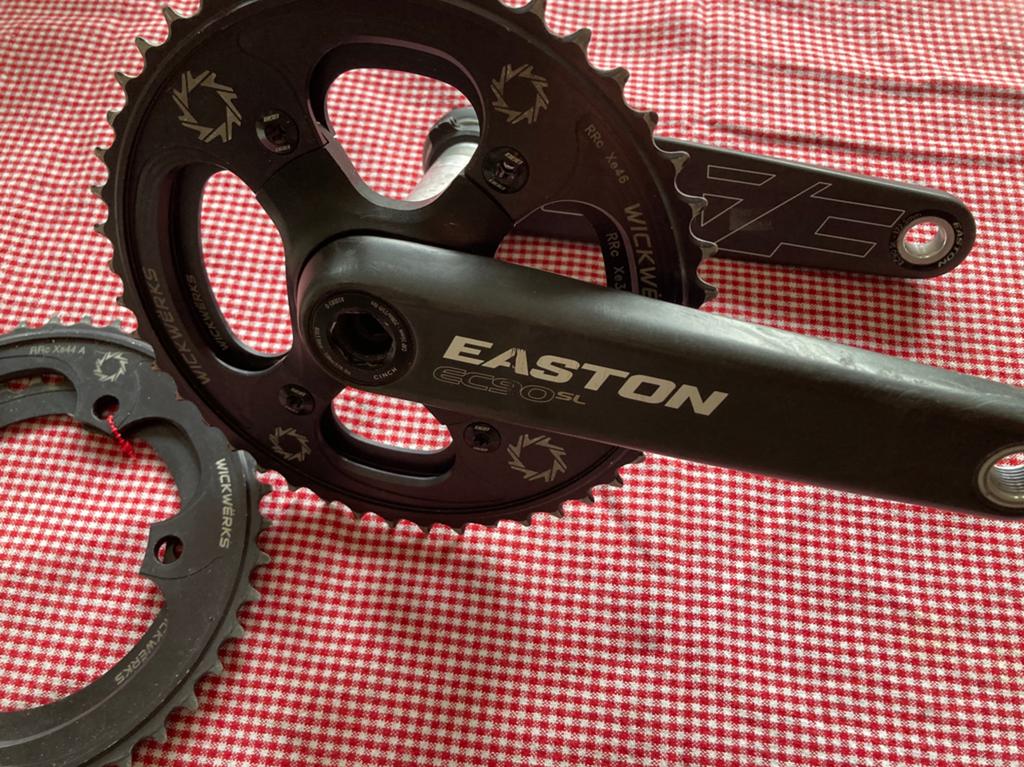 Easton EC90 SL Carbon Crankstel gravel/ cross, Gebruikt, Racefiets, Carbon, Ophalen