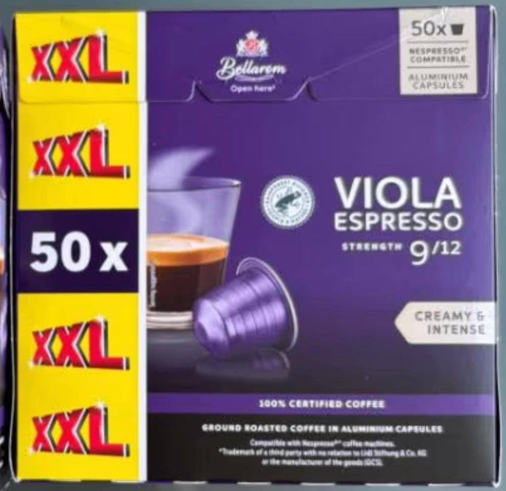 Viola espresso strength 9/12 creamy & intense, Ophalen of Verzenden