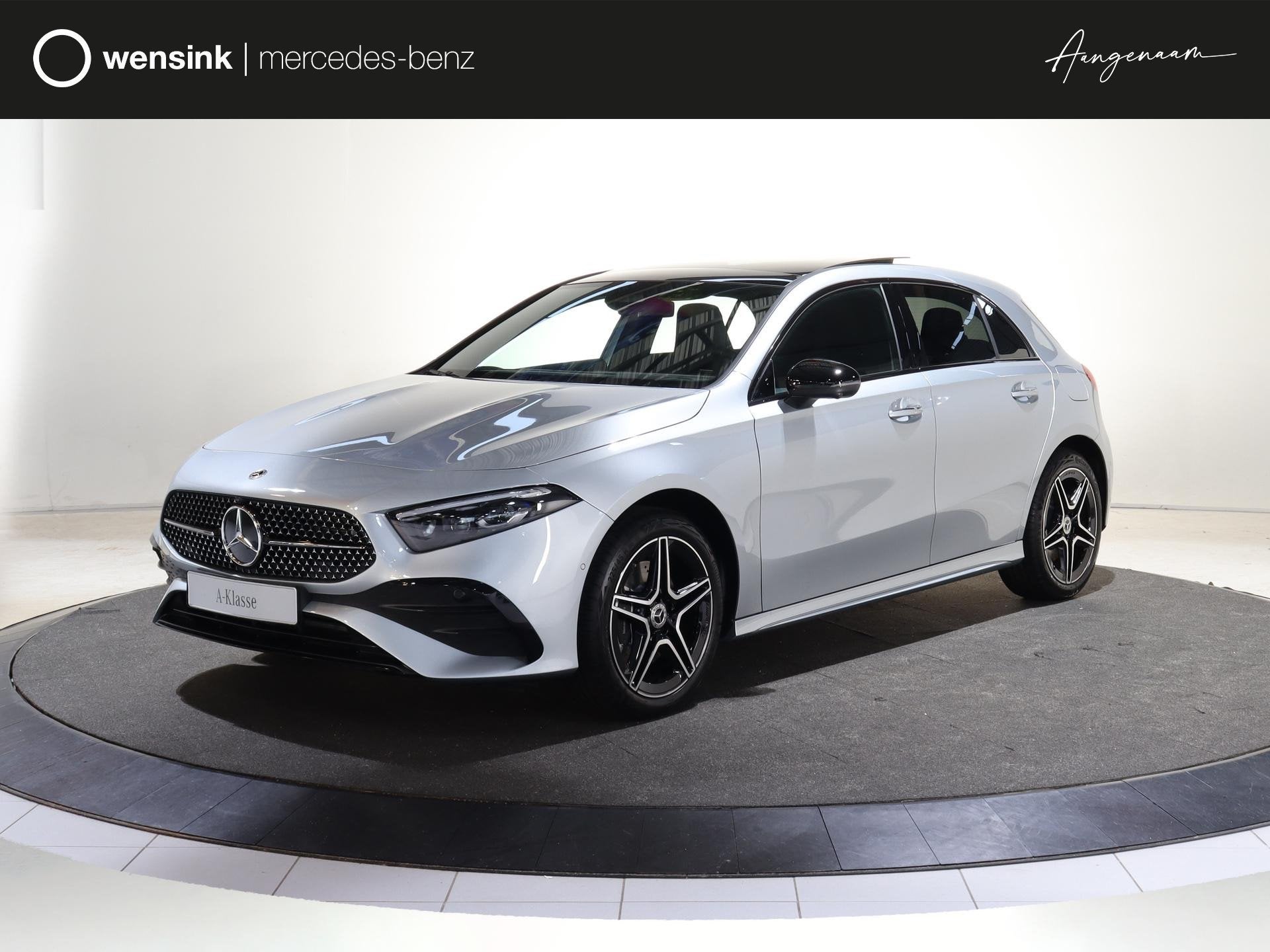 Mercedes-Benz A-klasse 250e Business Solution AMG | Panorama, Auto's, Mercedes-Benz, 4 cilinders, 163 pk, Plug-in hybride, Bedrijf