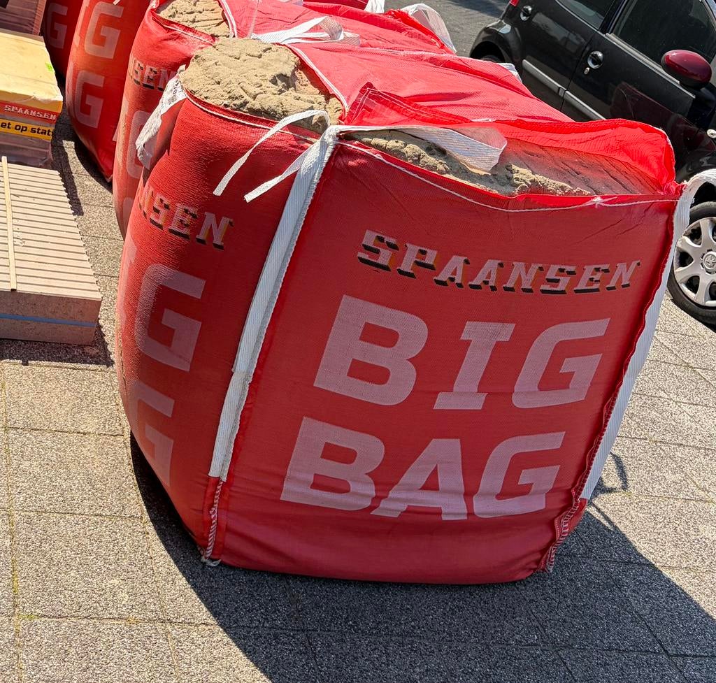 1 bigbag ophoogzand (GRATIS OPHALEN), Ophalen, Zo goed als nieuw, Ophoogzand