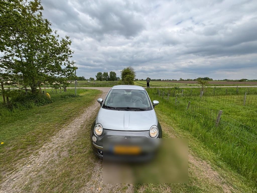 Fiat 500 1.2 Bicolore | 2012 | Slechts 54.648 km, Navigatiesysteem, Overige carrosserieën, Overige kleuren, Handgeschakeld