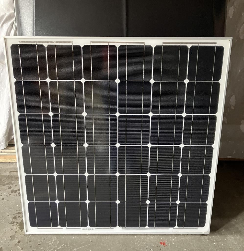 Zonnepaneel camper + Steca PR1010 laadregelaar, Ophalen, Gebruikt