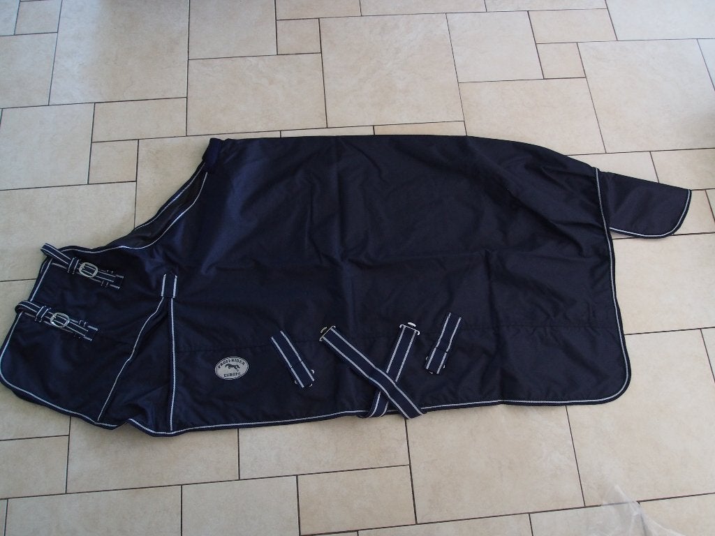 Profi Rider Outdoor/regendeken met Fleecevoering Maat 155, Dubbele borstsluiting, Overige merken, Nieuw, Ophalen of Verzenden