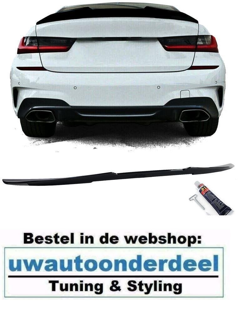 Achterklep Ducktale Spoiler Glans Zwart Voor Bmw 3 Serie G20, Verzenden, Automotive Parts, A.parts@hotmail.nl, Trasmolenlaan 12 3447 GZ Woerden