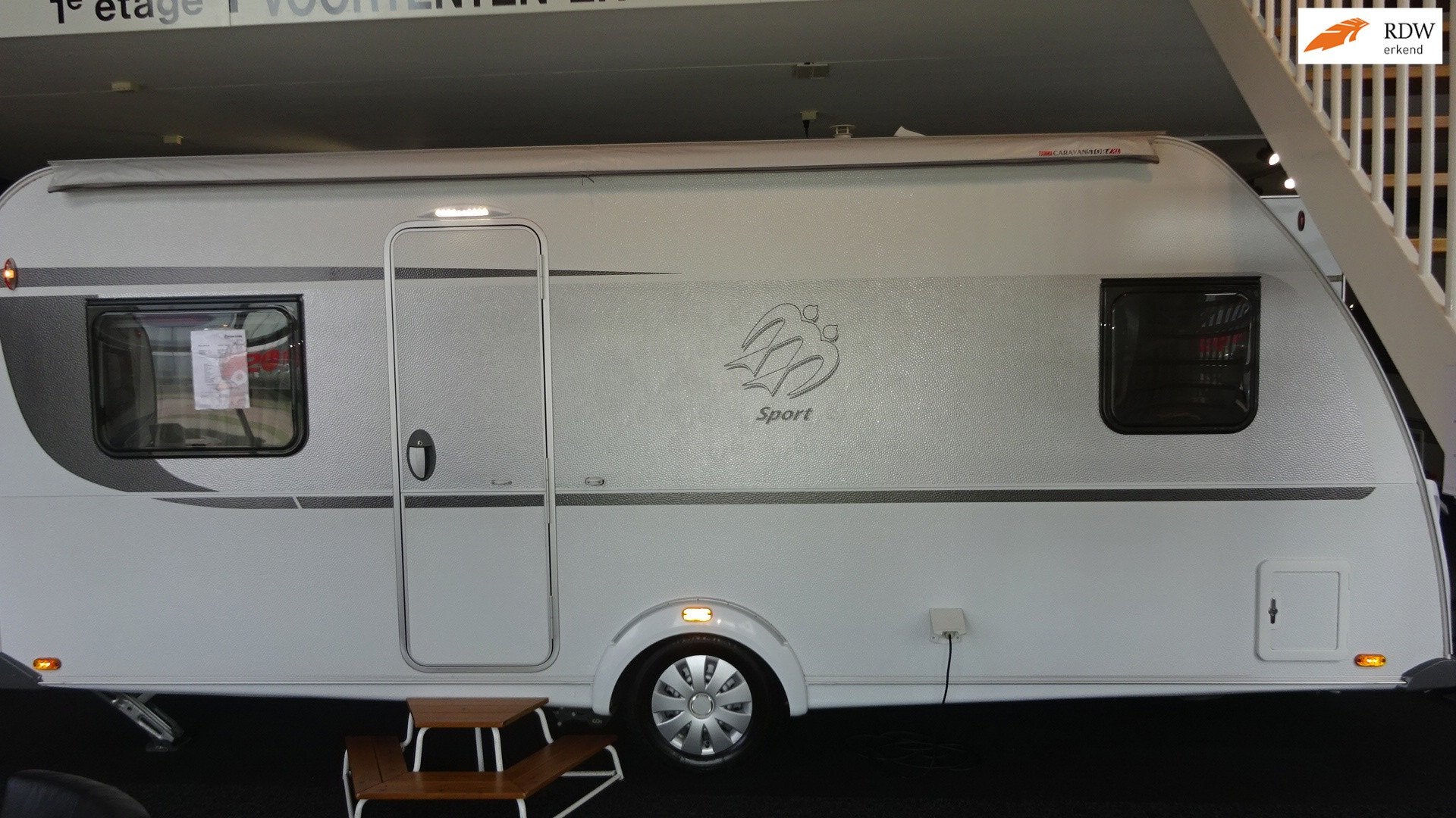 KNAUS SPORT 500 FU 2014 VASTBED RONDZIT MOVER Voortent Zaklu, Mover, Bedrijf, Knaus, Tot en met 4