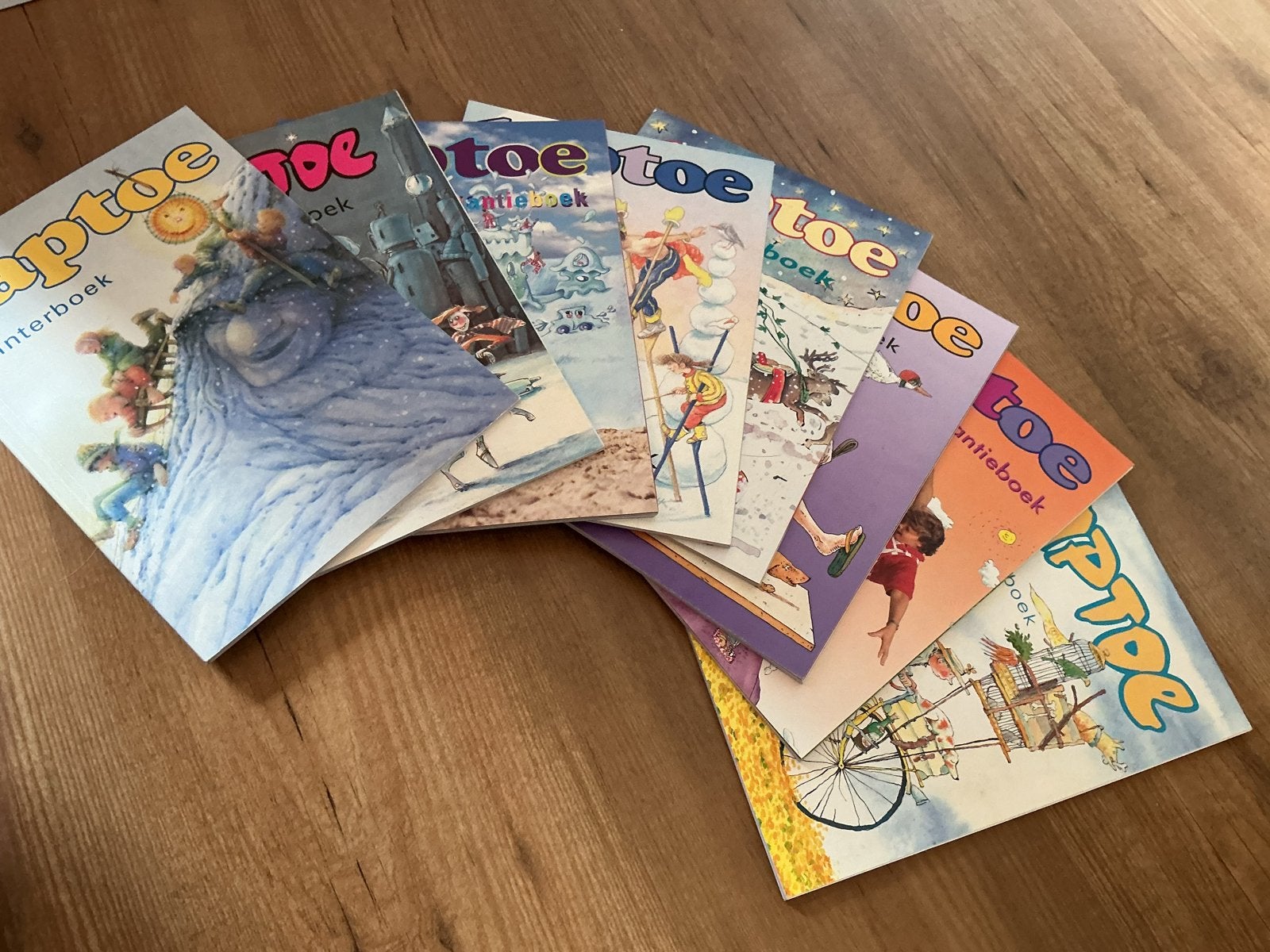 Taptoe boeken - Vakantieboek en Winterboek (8 stuks), Boeken, Ophalen of Verzenden, Gelezen, Fictie algemeen