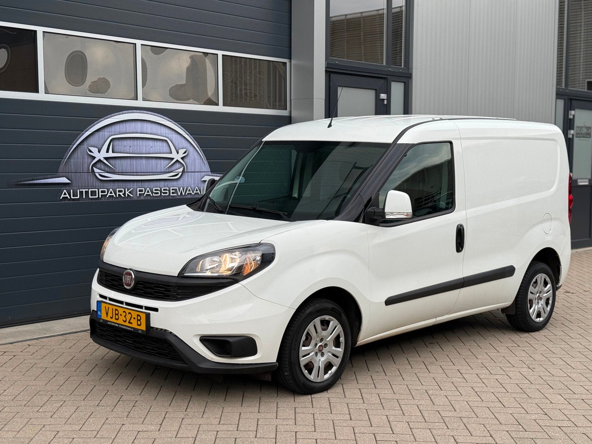 Fiat Doblò Cargo 1.3 MJ L1H1 SX 1e Eigenaar, Schuifdeur, Ai, Auto's, Voorwielaandrijving, Stof, Gebruikt, Wit