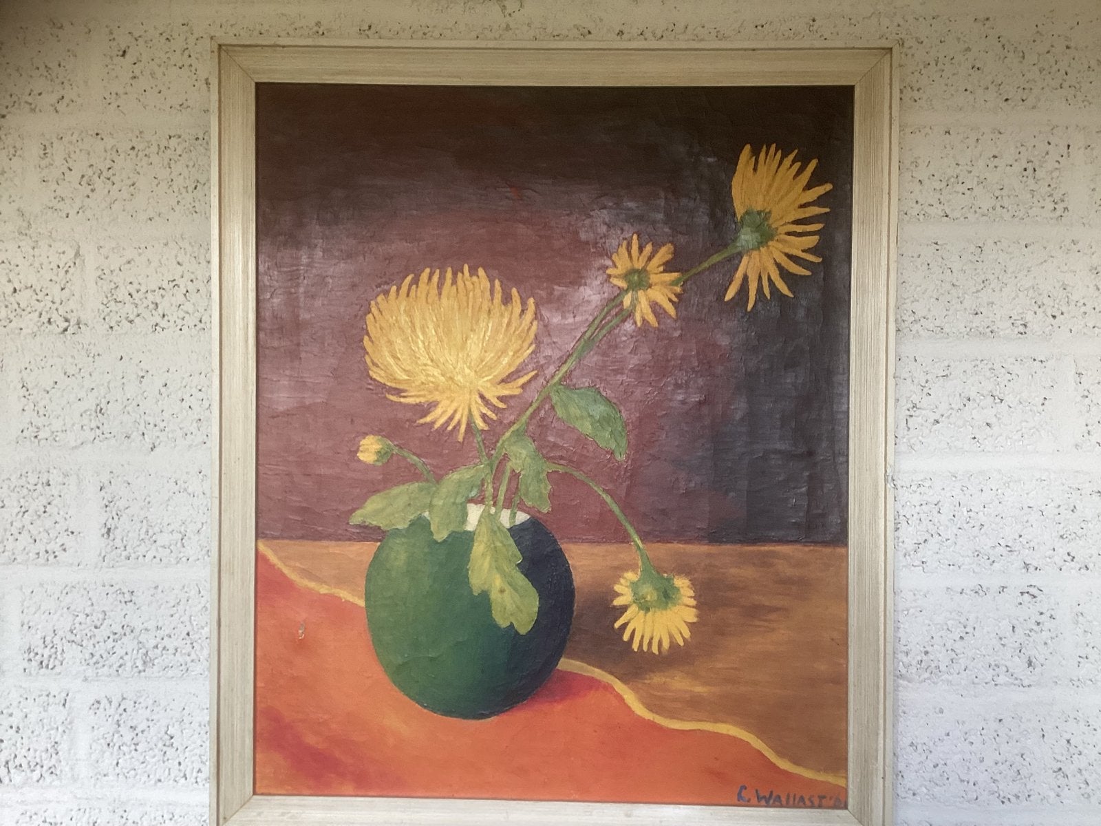 Diverse  schilderijen jaren 70, Antiek en Kunst, Kunst | Schilderijen | Abstract, Ophalen