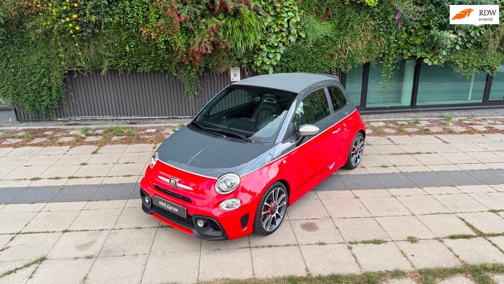 Abarth 595 C 1.4 T-Jet Turismo 165PK, Auto's, Abarth, Voorwielaandrijving, 4 cilinders, Cabriolet, Leder