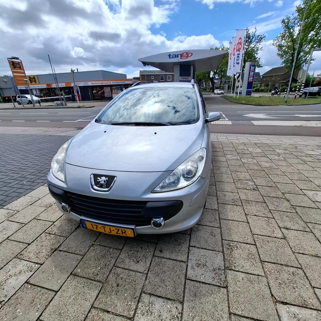 Peugeot 307 1.6 16V Break AUT 2006 Grijs, 680 kg, 4 cilinders, Origineel Nederlands, 1587 cc