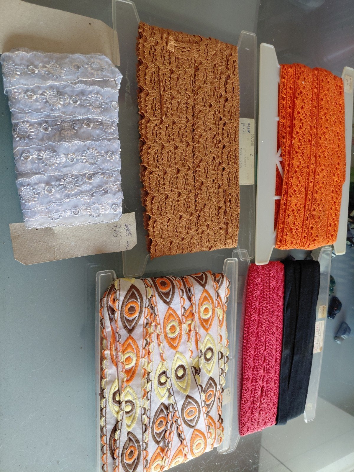 Diverse kanten en linten voor hobby en decoratie, Ophalen of Verzenden, Nieuw, Kant