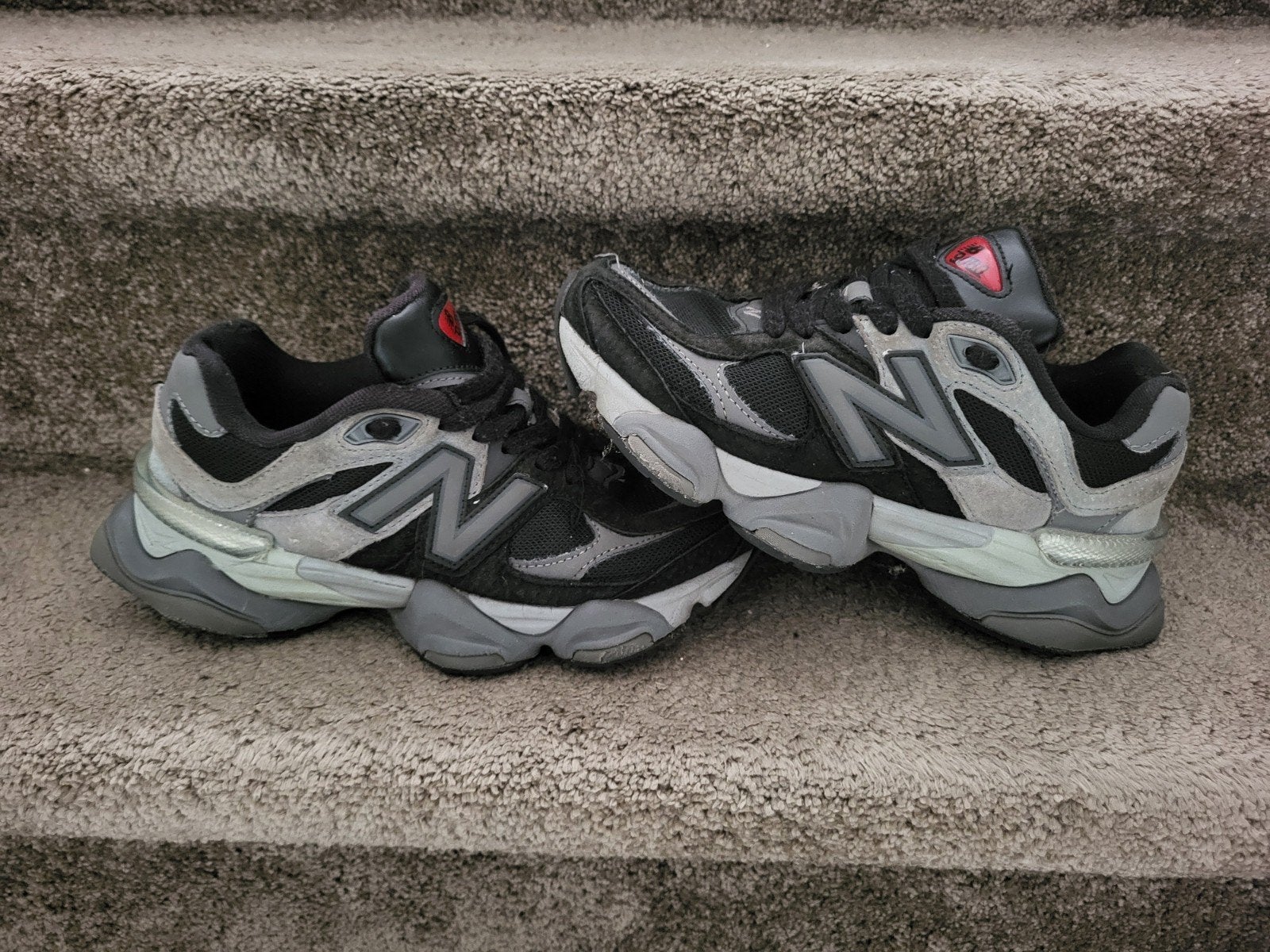 New Balance 9060 Sneakers Zwart grijs Maat 36 🍃, Schoenen, Ophalen of Verzenden, Zo goed als nieuw, New Balance