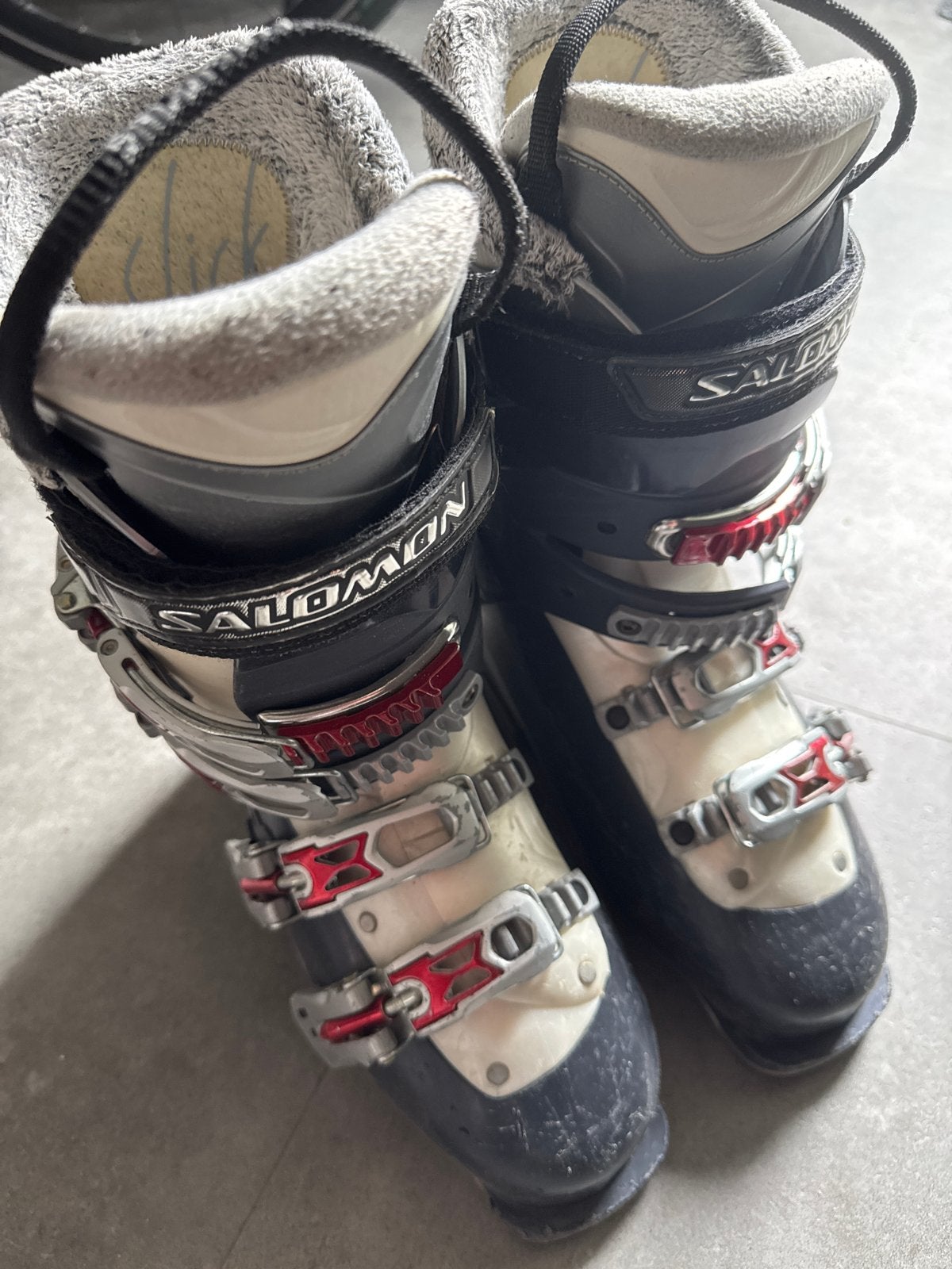 Salomon Skischoenen - Maat 25 - Gebruikt, Gebruikt, Schoenen, Skiën, Salomon