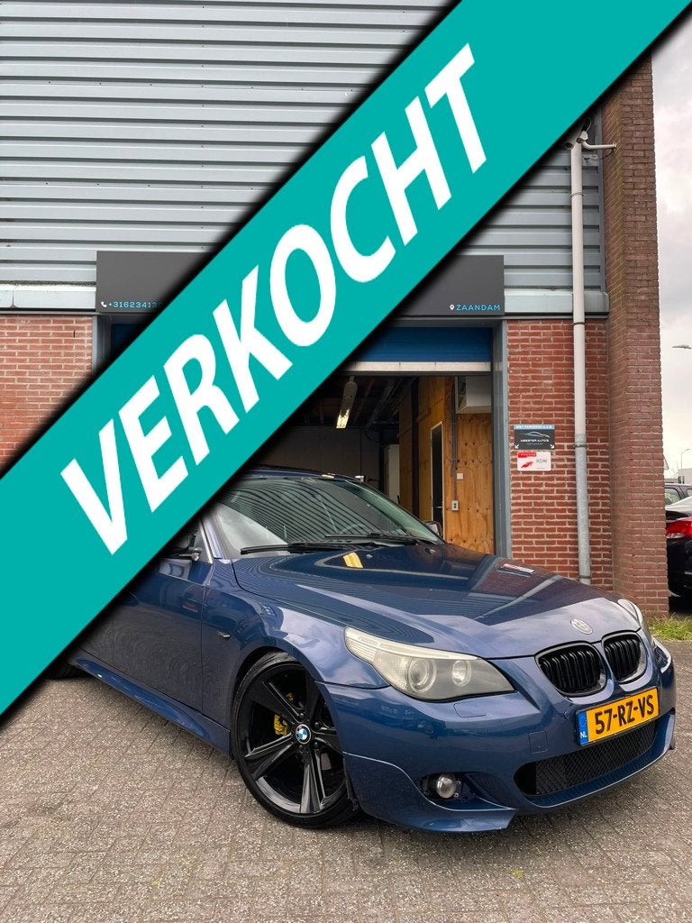 BMW 5-serie 520i, Auto's, BMW, 2171 cc, Achterwielaandrijving, Gebruikt, Blauw