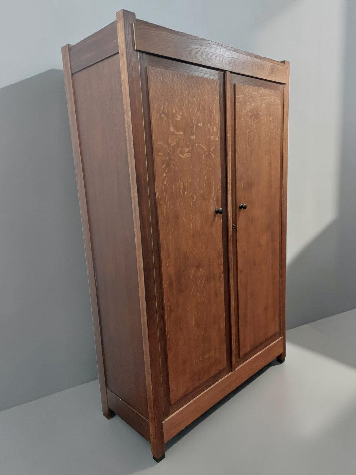 antieke Amsterdamse School kast art deco kledingkast, Antiek en Kunst, Antiek | Meubels | Kasten, Ophalen of Verzenden