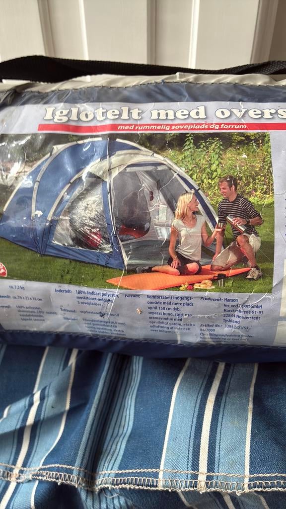 3 persoons tentje iglo model, Caravans en Kamperen, Tenten, Ophalen of Verzenden, Zo goed als nieuw, Tot en met 3