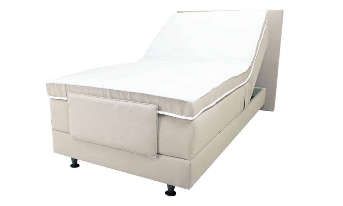 Foto 3 van Deelbaar hoog-laag (senioren) bed / twee luxe boxsprings