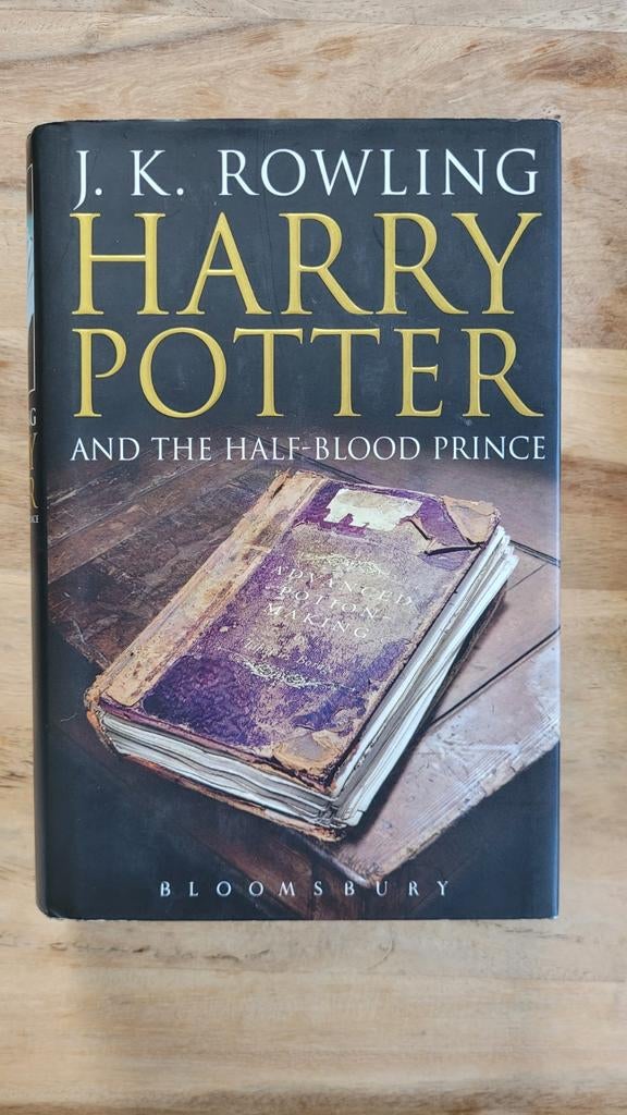 6 Harry Potter Half-Blood Prince misprint, 1st edition, Ophalen of Verzenden, Zo goed als nieuw, Boek of Poster