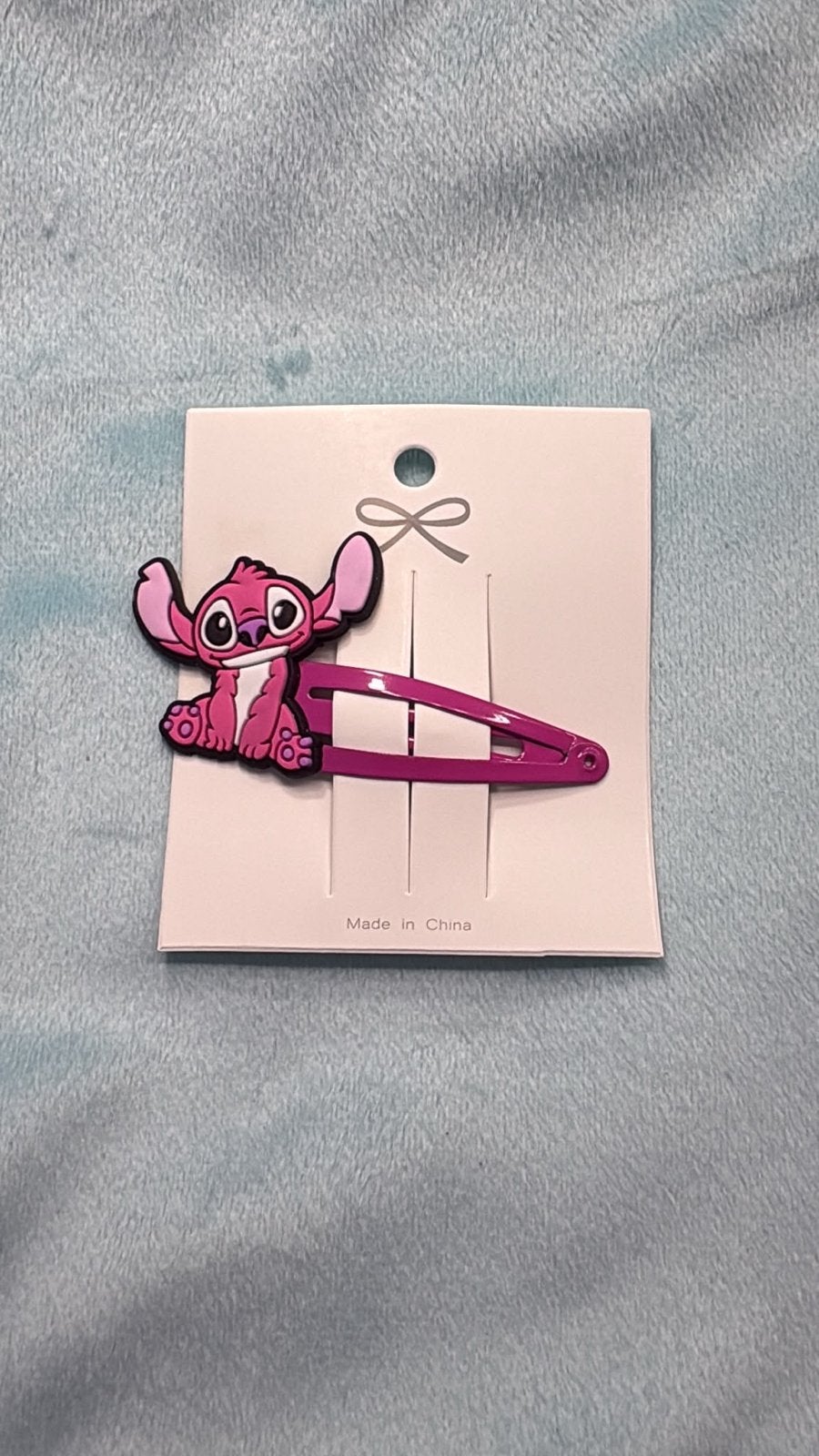 Nieuwe Stitch haarclip - Roze, Sieraden, Tassen en Uiterlijk, Overige Accessoires, Verzenden, Nieuw