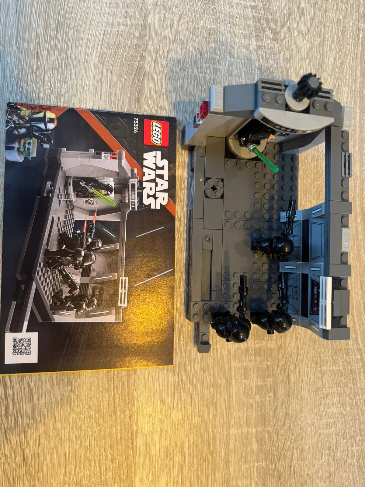 Lego Starwars | 75324 - Compleet zonder doos - Met boekje, Star Wars, Lego, Ophalen of Verzenden, Complete set