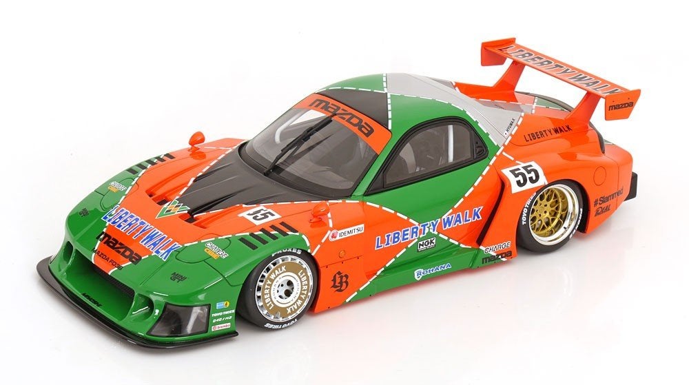 Mazda RX7 (FD3S) LB-Works 2024 "Super Sihouette" Oranje / Gr, Overige merken, Tschuiten@hotmail.com, Auto, Frankrijk