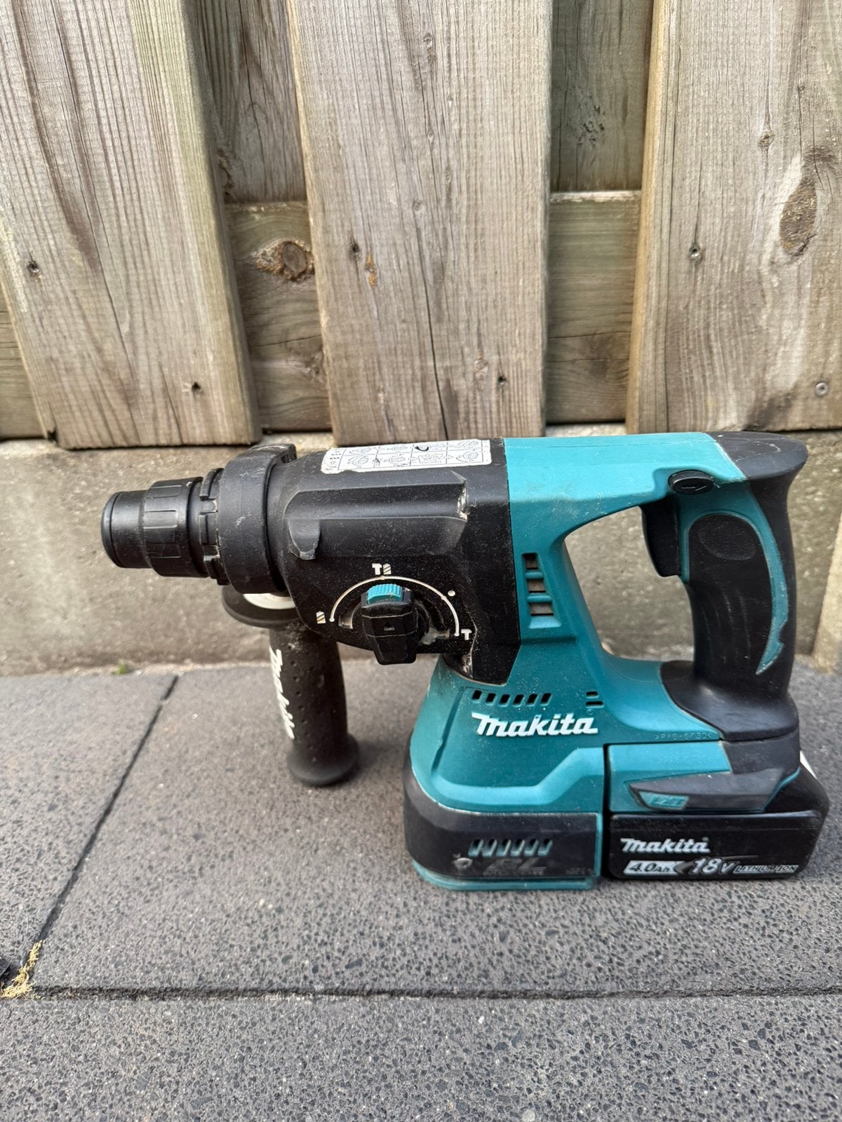 Makita DHR 242 combihamer 18 volt, Doe-het-zelf en Verbouw, Gereedschap | Boormachines, Ophalen of Verzenden, Gebruikt, Boormachine