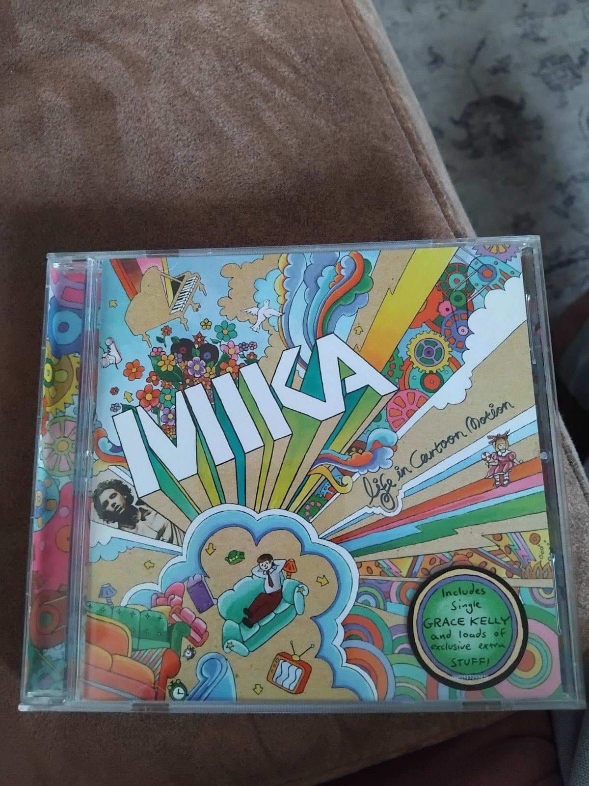 Mika - Life in Cartoon Motion CD (incl. Grace Kelly), Pop, Ophalen of Verzenden, Zo goed als nieuw, Met bonustracks