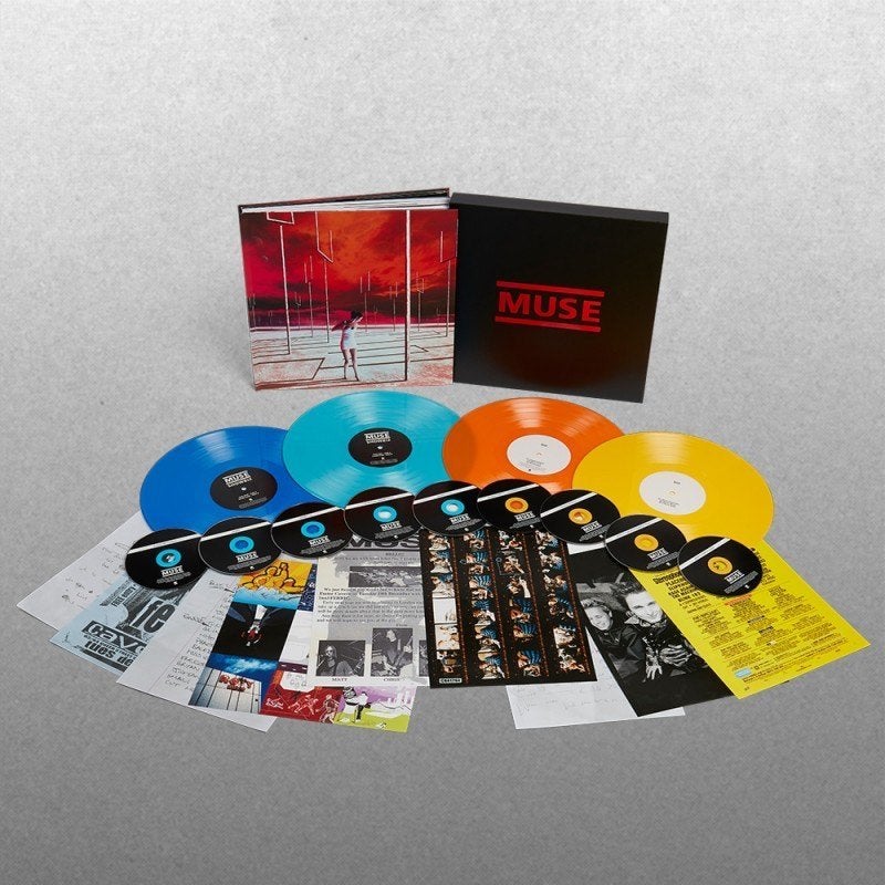 4LP+9Cd Boxset Muse Origin Of Muse GEKLEURD Vinyl NIEUW, Progressive, 2020 tot heden, Ophalen of Verzenden, Geseald
