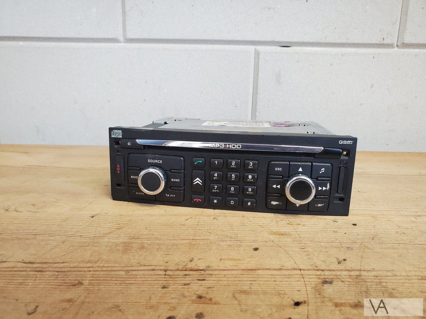 Citroen C4 picasso C5 C8 radio navigatie mp3 hdd 96664765xt, Auto diversen, Autoradio's, Ophalen of Verzenden, -, -, -