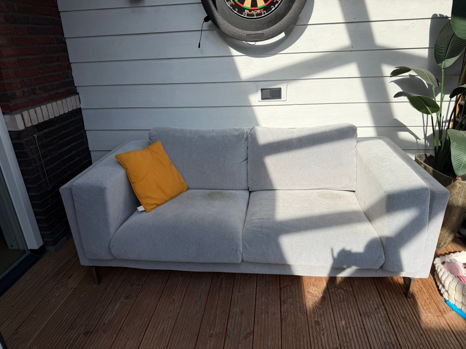 Ikea bankje, Ophalen, Zo goed als nieuw, 2 zitplaatsen