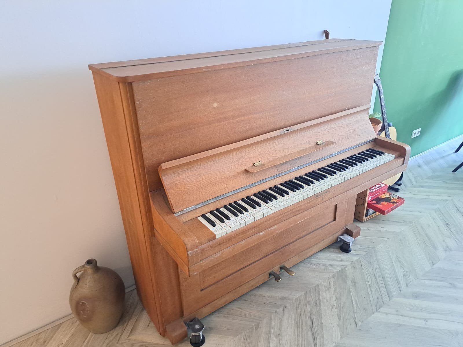 Piano Ernst Rorta, Ophalen, Gebruikt, Bruin, Piano