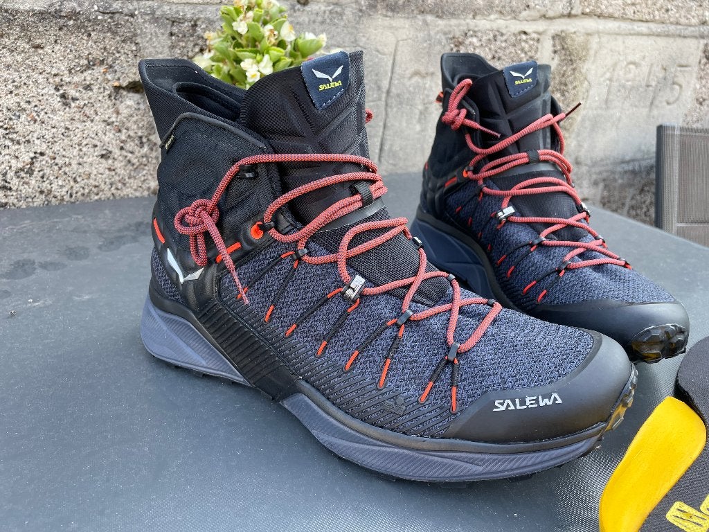 Salewa dropline mid gtx, Blauw, Nieuw, Ophalen of Verzenden, Wandelschoenen of Bergschoenen