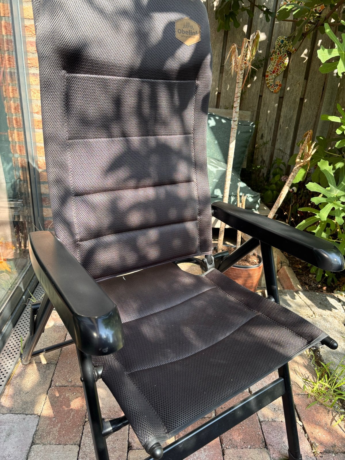 Obelink ‘ambassador’ campingstoelen, Caravans en Kamperen, Ophalen, Gebruikt, Campingstoel