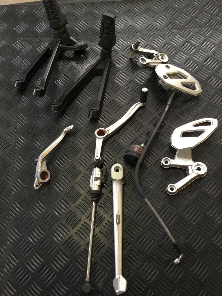 Aangeboden diversen onderdelen voor een bmw s1000xr K49, Ophalen of Verzenden, Gebruikt
