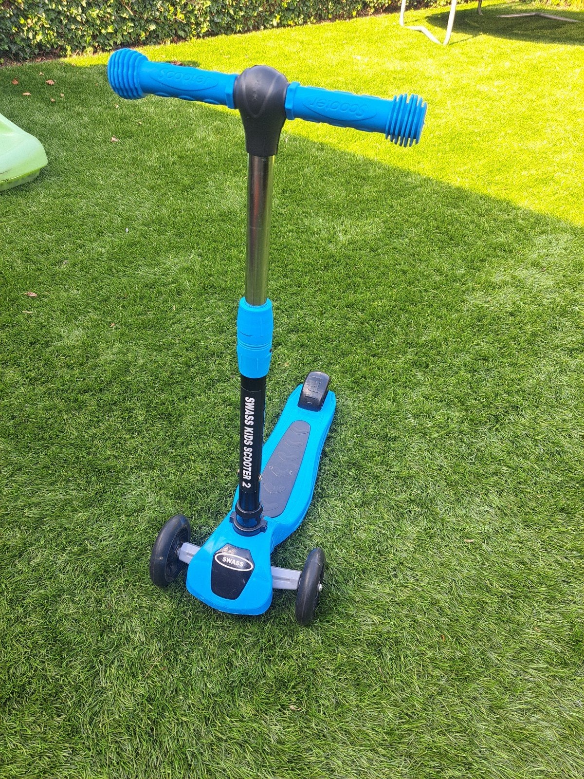 SWASS Kids Scooter 2 - Blauwe driewieler step, Fietsen en Brommers, Ophalen, Gebruikt, Gewone step, SWASS