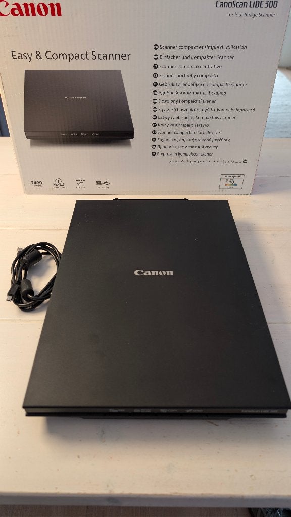 Canon Canoscan lide 300, Computers en Software, MacOS, Canon, Ophalen of Verzenden, Zo goed als nieuw