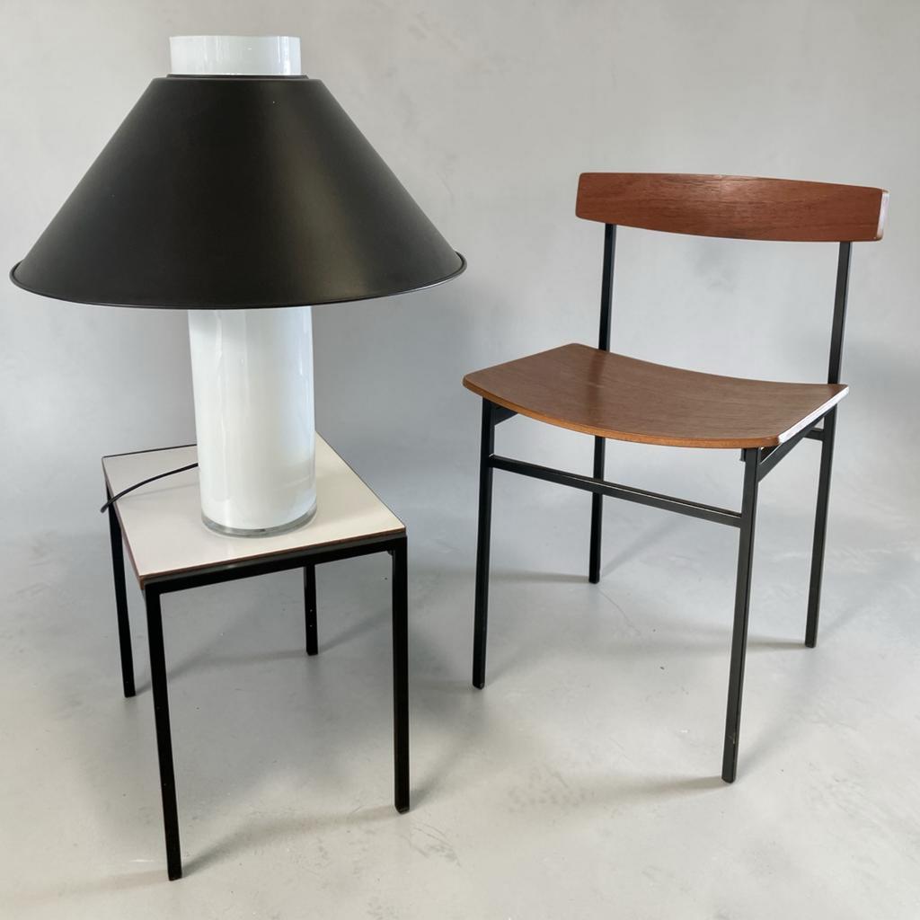 Glashütte Limburg A858 Design Lamp 1960 - Zeer Goede Staat, Antiek en Kunst, Ophalen