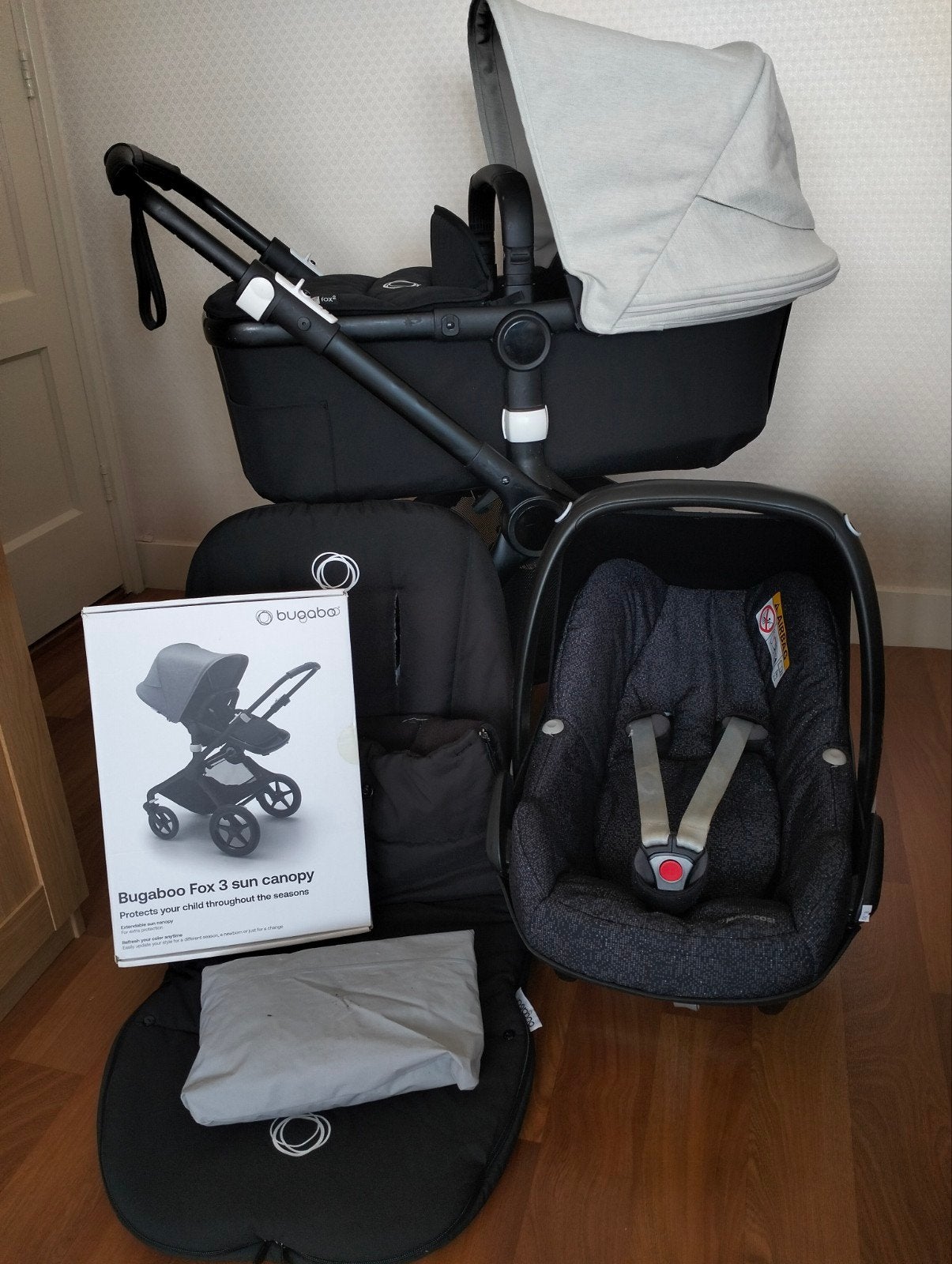 Bugaboo Fox 2 met maxicosi, Kinderen en Baby's, Kinderwagens en Combinaties, Ophalen, Bugaboo