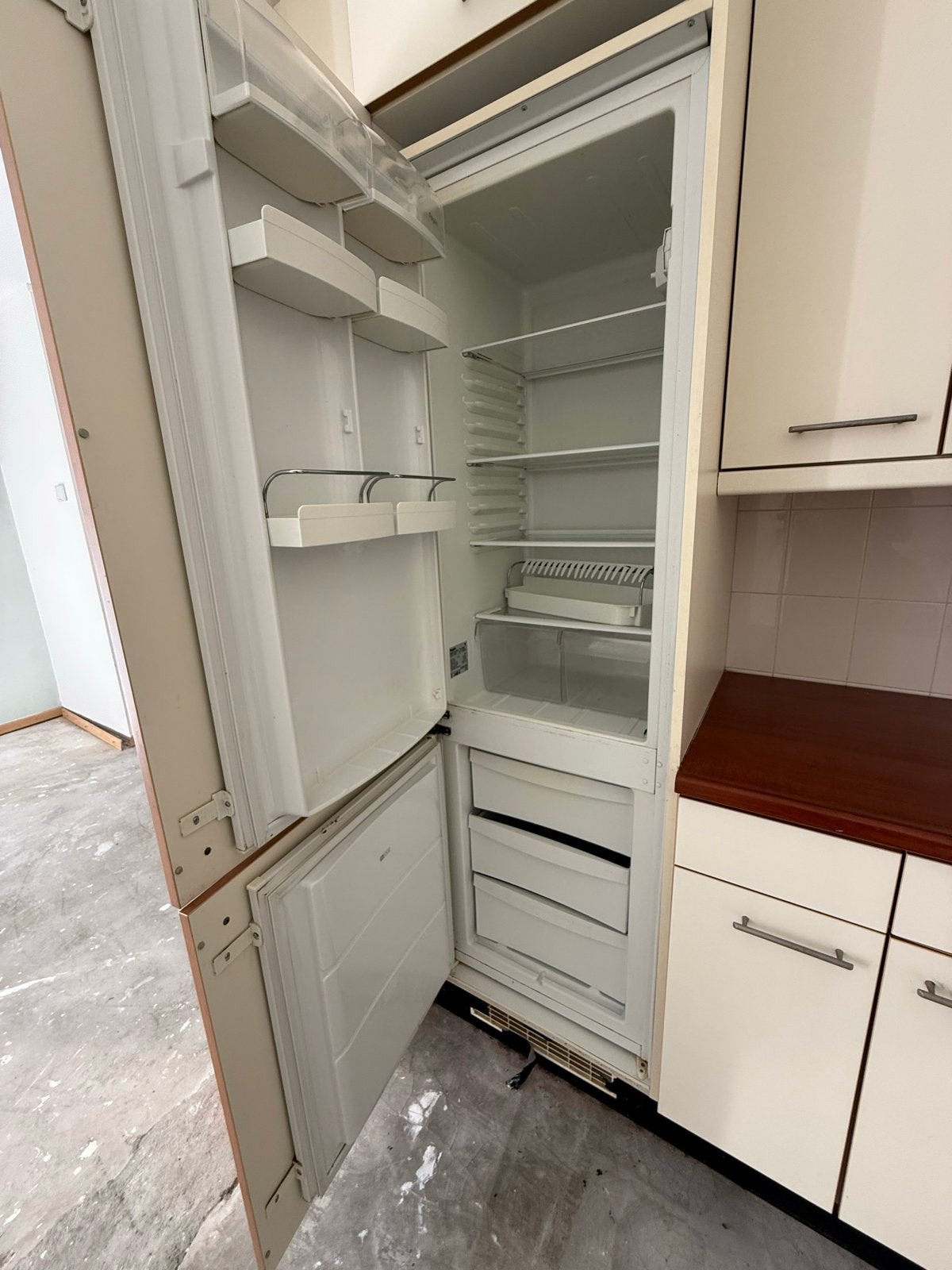 Complete hoekkeuken met inbouwapparatuur, Huis en Inrichting, Gebruikt, Hoekkeuken, Ophalen of Verzenden, Hout