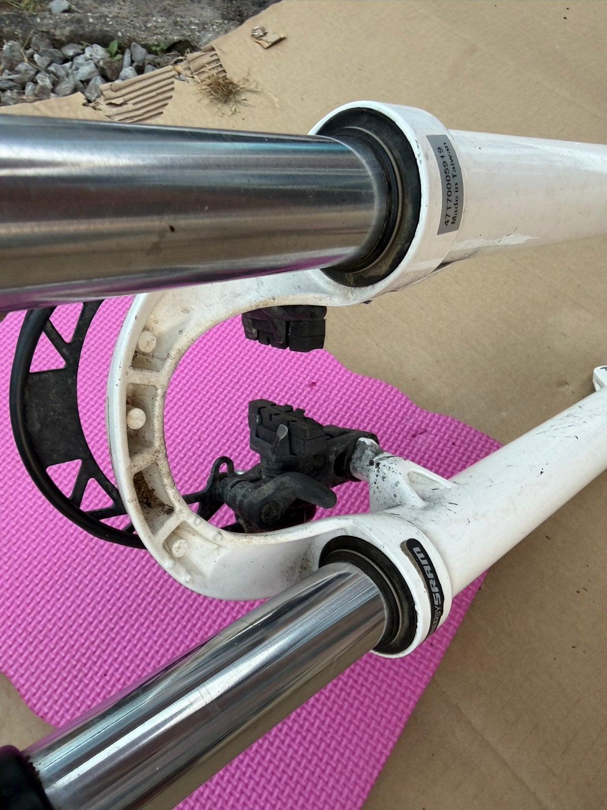 Rockshock Tora 302 Voorvork - Gebruikt, Ophalen, Gebruikt, Mountainbike, Voorvork