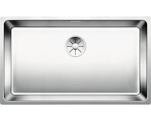 BLANCO Spoelbak Keukenspoelbak Andano 700-U RVS 44x74 cm, Ophalen of Verzenden, Nieuw, 25 tot 50 cm, Minder dan 100 cm