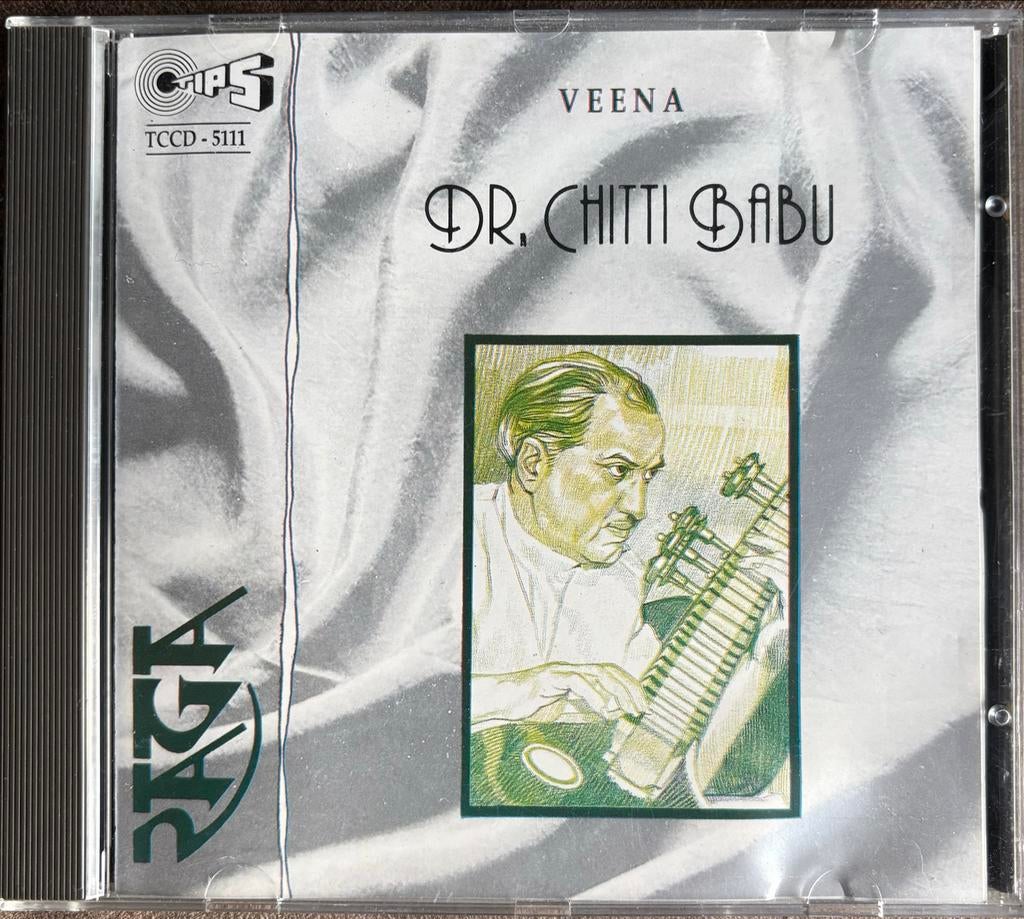 Dr. Chitti Babu - Veena Raga CD, Verzenden, Gebruikt