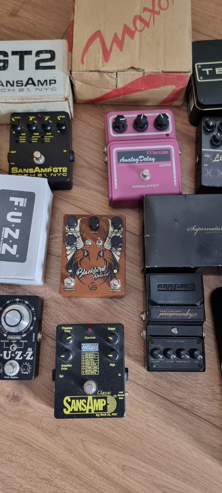 Diverse Pedalen oa. Strymon, Tech 21,KingTone, Maxon, Ophalen of Verzenden, Nieuw, Chorus