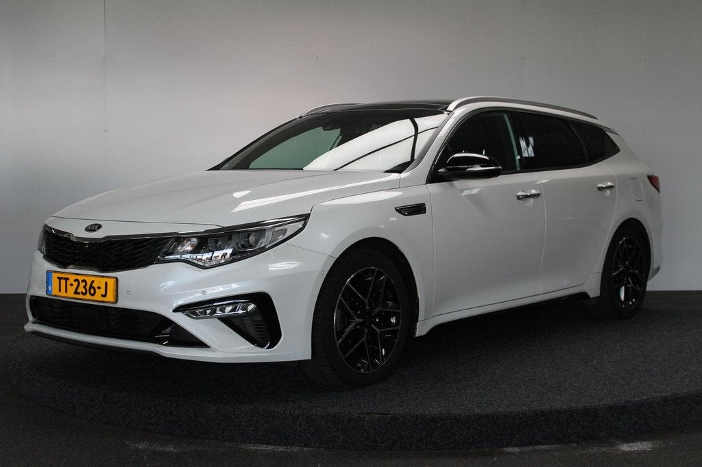 Kia Optima Sportswagon 1.6 T-GDI GT-Line|Rijklaar prijs|Pano, 12 maanden, 15 km/l, Gebruikt, 4 cilinders