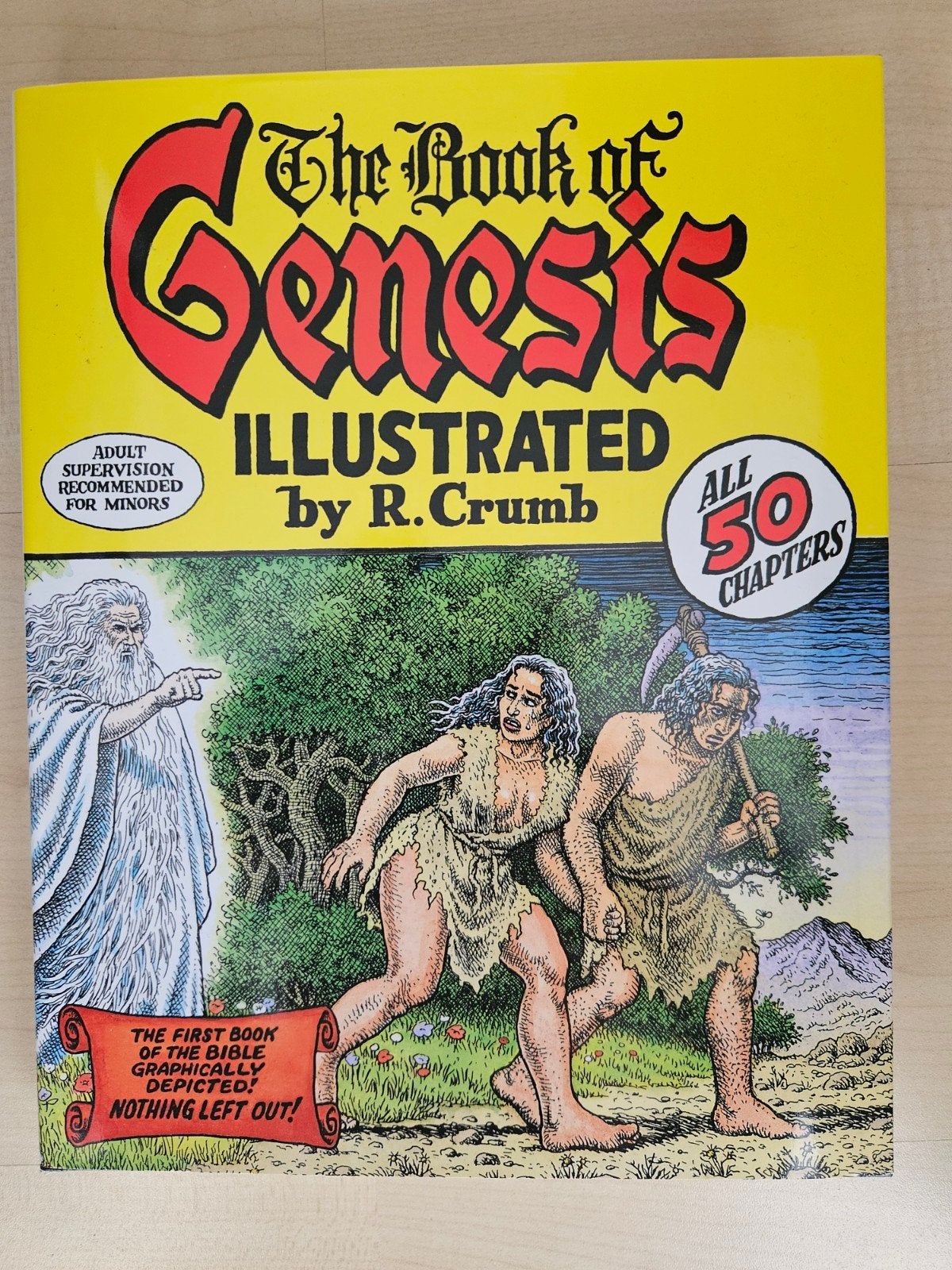 The Book of Genesis Illustrated by R. Crumb, Ophalen of Verzenden, Zo goed als nieuw, R. Crumb, Christendom | Katholiek