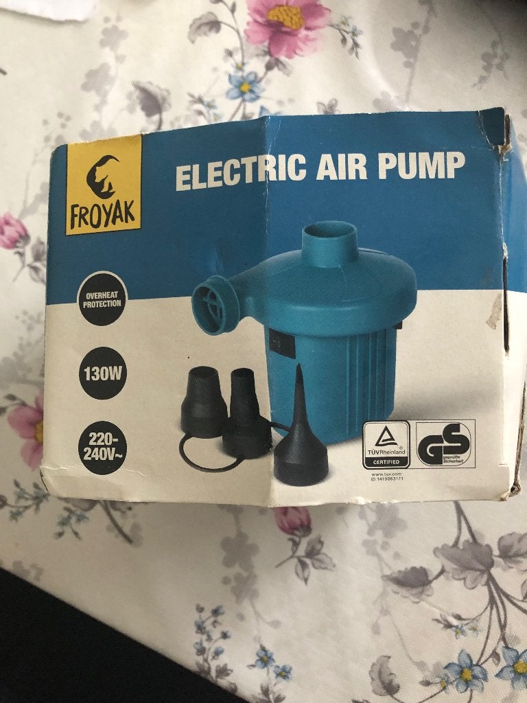 Elektrische luchtpomp, Ophalen of Verzenden, Gebruikt, Elektrisch