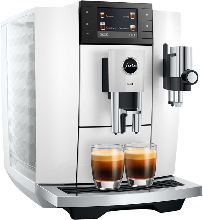 Jura E8 piano white